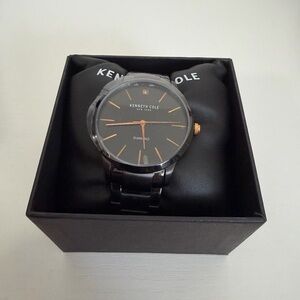Kenneth Cole Black Watch with Gold Details